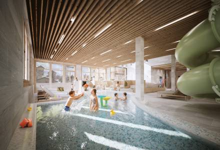 Kinderbereich mit Herrn Gorfion - Gorfion Familienhotel Liechtenstein