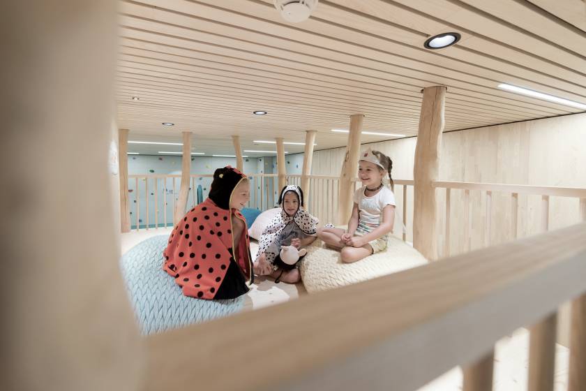 Kinderbetreuung im Kids Club im Familienhotel Gorfion Liechtenstein